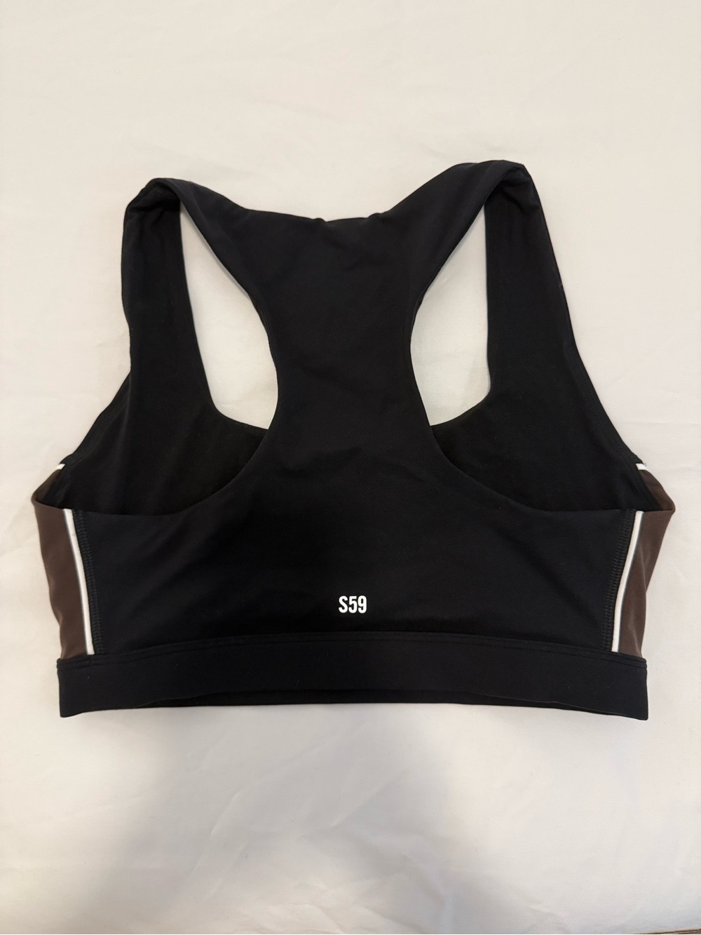 Splits59 Lexi Rigor Bra | Black/Dark Chocolate | Size S